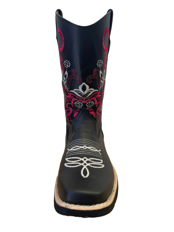 Bota Rodeo"Floral Flame"
