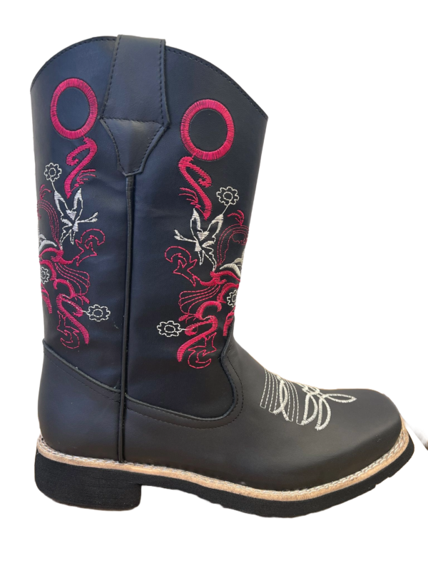 Bota Rodeo"Floral Flame" - Image 2